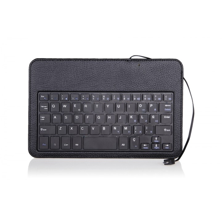 Funda teclado tablet 8p phoenix universal negro PHKEYCASE7-8