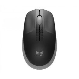 Logitech M190 Ratón inalámbrico ambidextro óptico 1000dpi negro gris 910-005906
