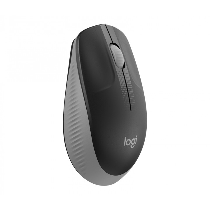 Logitech M190 Ratón inalámbrico ambidextro óptico 1000dpi negro gris 910-005906