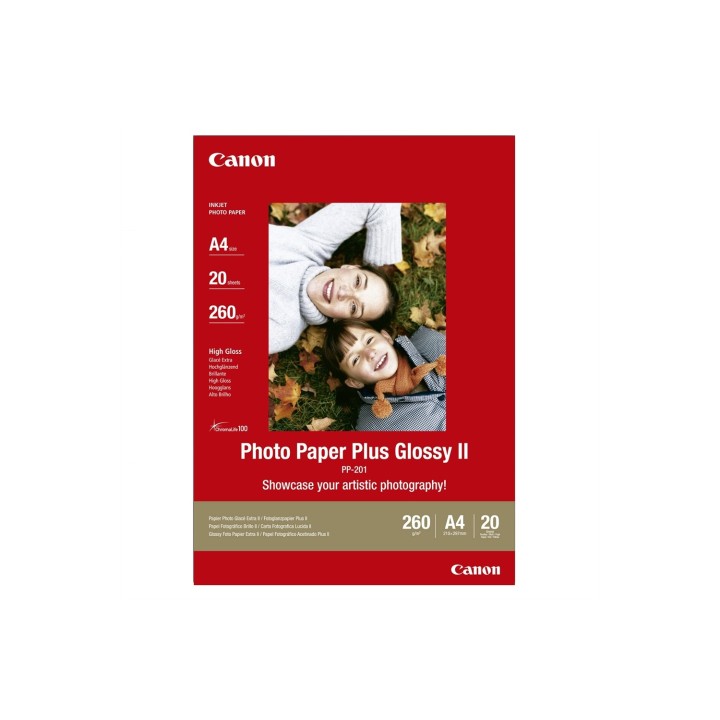 PAPEL CANON FOTOGRAFICO BRILLO II PLUS PP-201 2311B019