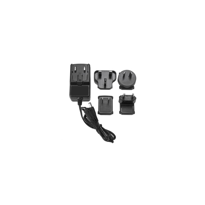StarTech.com Adaptador de Alimentación Universal de 12V de DC 2 Amperios Adaptador de Corriente de Repuesto Negro