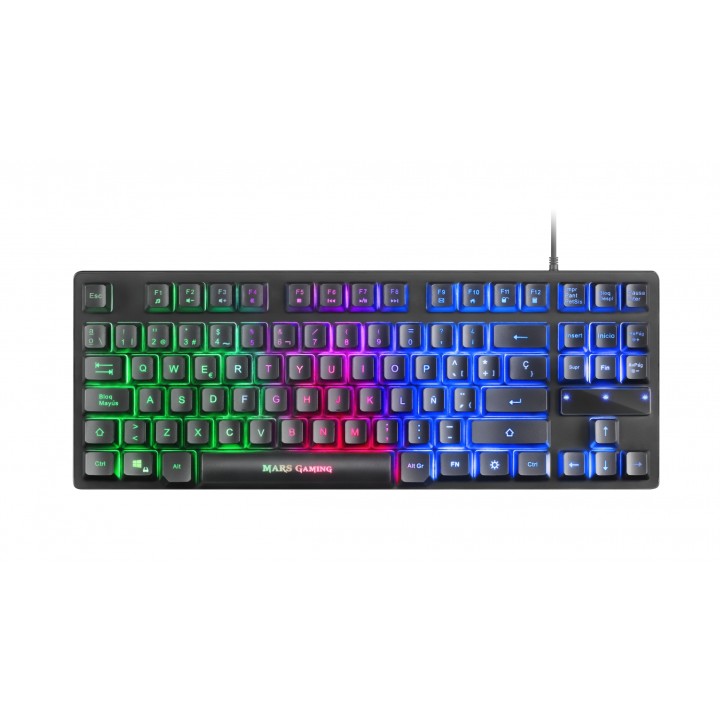Mars Gaming MCPTKLES teclado + raton usb español Negro