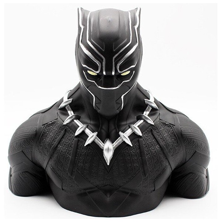 Busto hucha Black Panther Wakanda Deluxe Marvel Comics 20cm