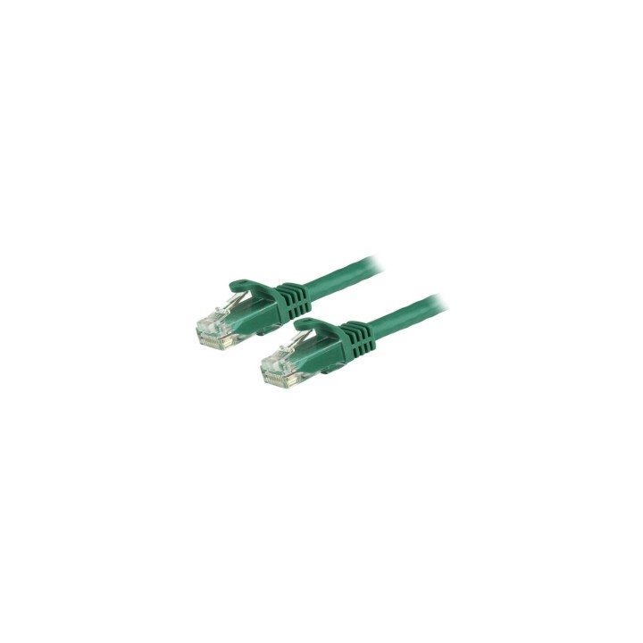 StarTech.com Cable de 3m Verde de Red Gigabit Cat6 Ethernet RJ45 sin Enganche - Snagless - N6PATC3MGN