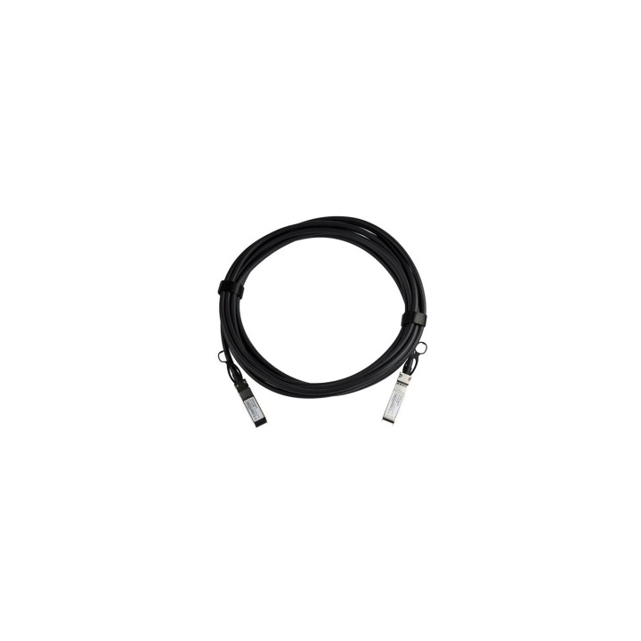 StarTech.com Cable de 5m SFP+ Direct-Attach Twinax MSA - 10 GbE Macho a Macho - Negro