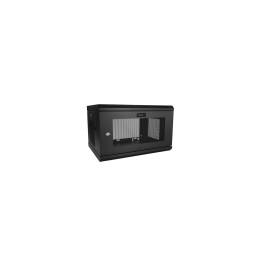 StarTech.com Armario Rack de Servidores de 6U para Montaje en Pared - con 16,9 Pulgadas de Profundidad - Negro