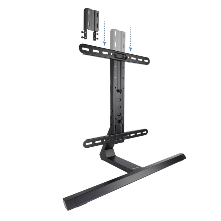 soporte de mesa tooq para pantallas de 32P - 65P altura graduable Negro