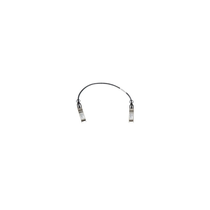 StarTech.com Cable de 0,5m SFP+ Direct-Attach Twinax MSA - 10 GbE Macho a Macho - Negro