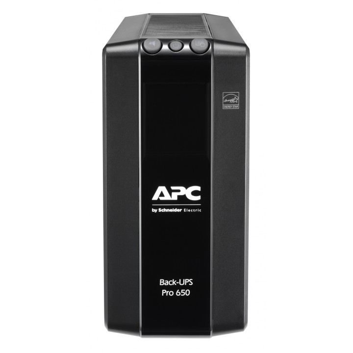 Sais linea interactiva apc sistema de alimentacion interrumpida UPS 650va 390w 6 salidas AC negro BR650MI