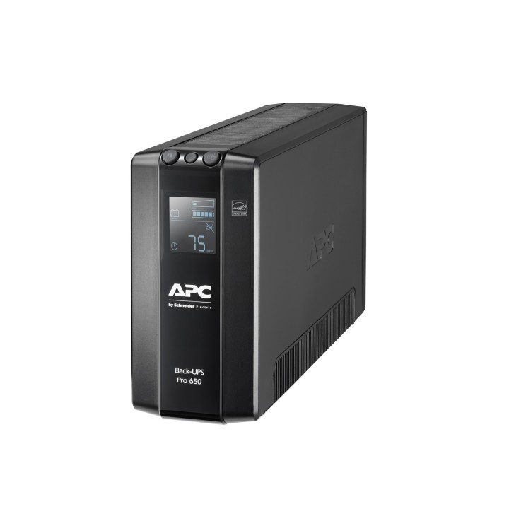 Sais linea interactiva apc sistema de alimentacion interrumpida UPS 650va 390w 6 salidas AC negro BR650MI