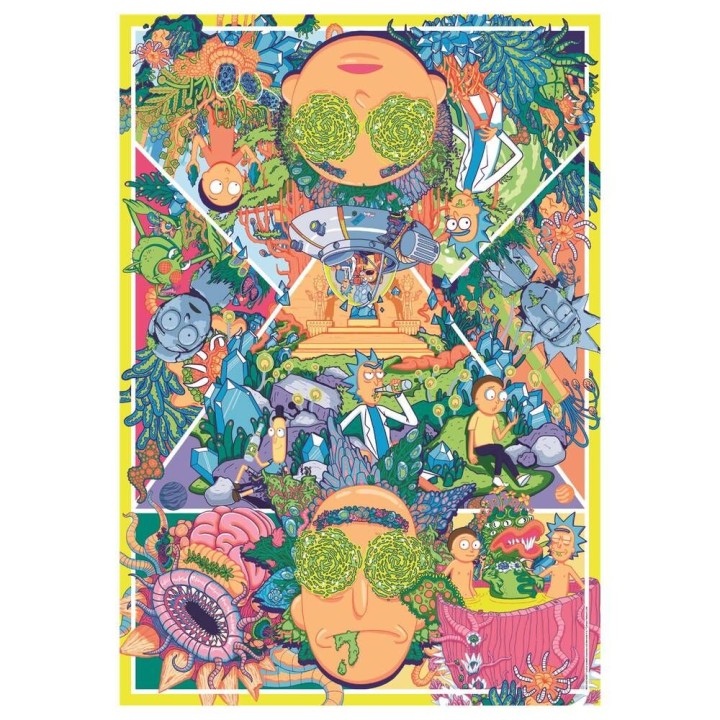 Puzzle Rick and Morty 2 1000pzs