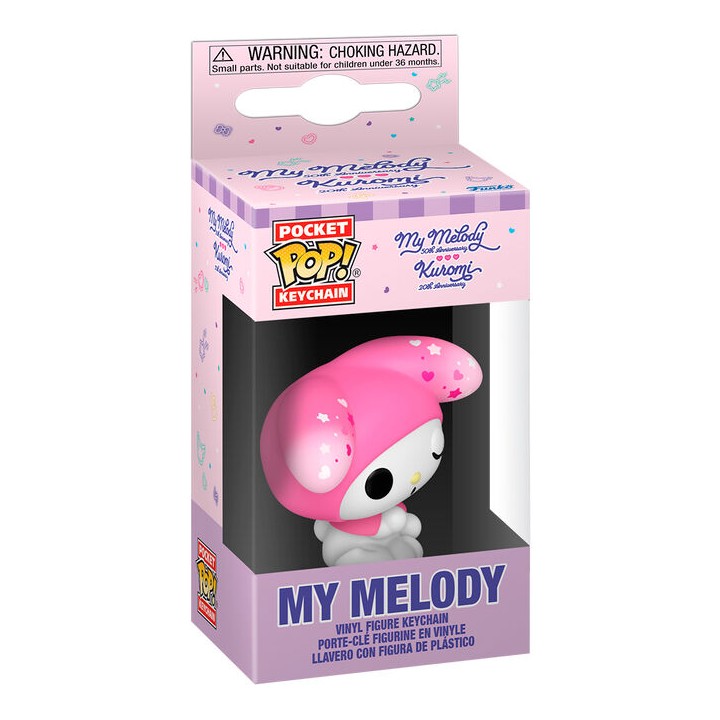 Llavero Pocket POP Hello Kitty 50th Anniversary My Melody