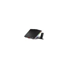 Soporte refrigerante mars gaming para portatiles 17.3p 6 ventiladores iluminacion rgb soporte especial para movil negro MNBC5