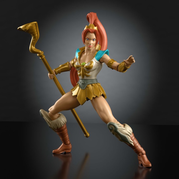 Figura Teela Cartoon Collection Origins Master of the Universe 14cm