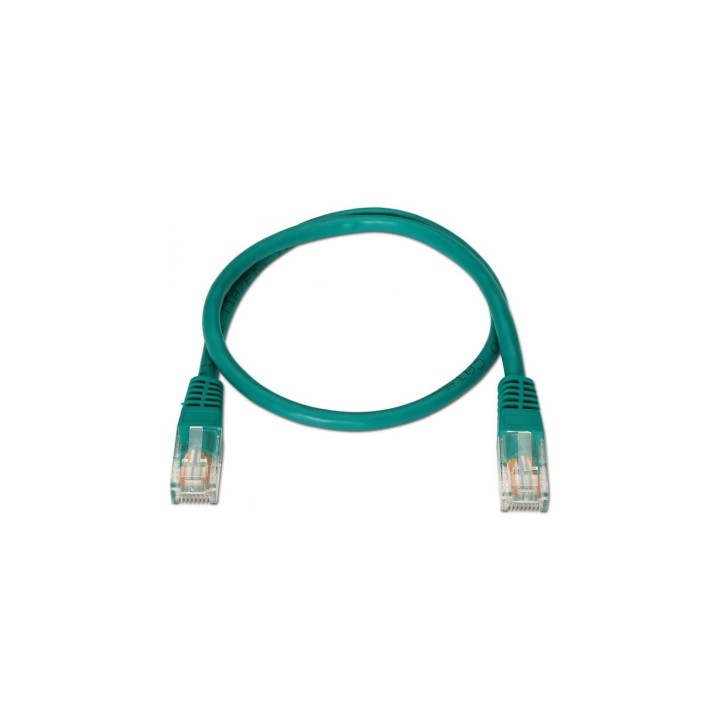 Latiguillo de red aisens rj45 utp cat6 0.5m verde A135-0245