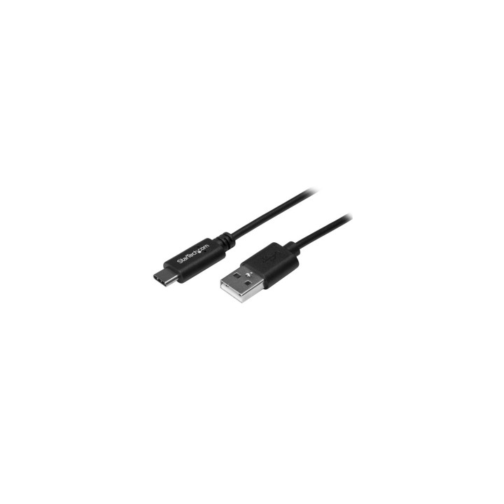 StarTech.com Cable USB-A a USB-C de 2m - USB 2.0 - Macho a Macho - Negro