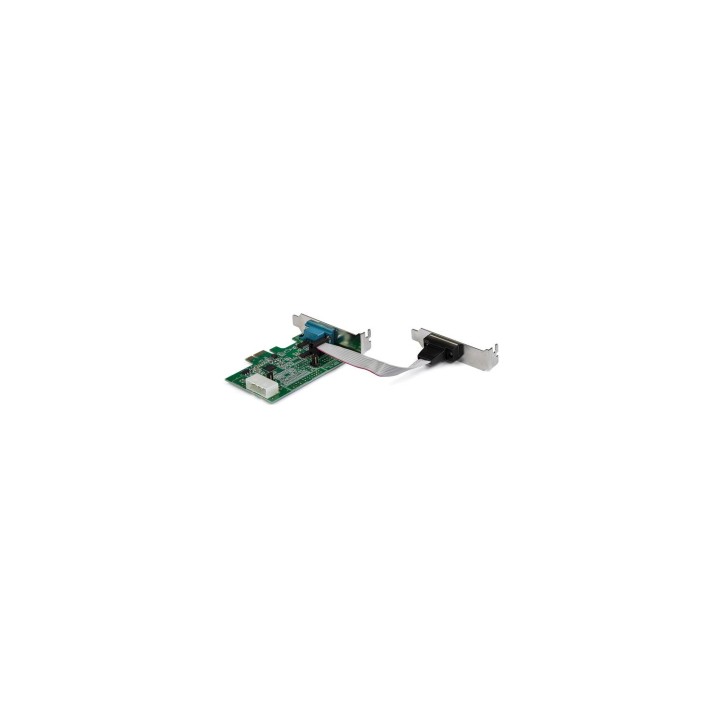 StarTech.com Tarjeta PCIe Serie de 2 Puertos RS232 con UART 16950