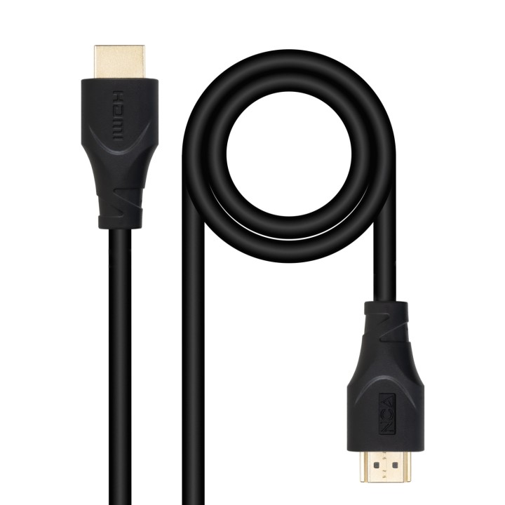 Nanocable Cable HDMI V1.4 CCS, A/M-A/M, Negro, 3m