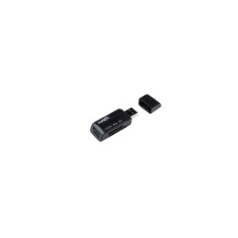 Lector de tarjeta natec ant 3 mini usb 2.0 negro NCZ-0560