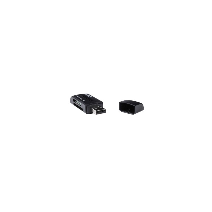 Lector de tarjeta natec ant 3 mini usb 2.0 negro NCZ-0560