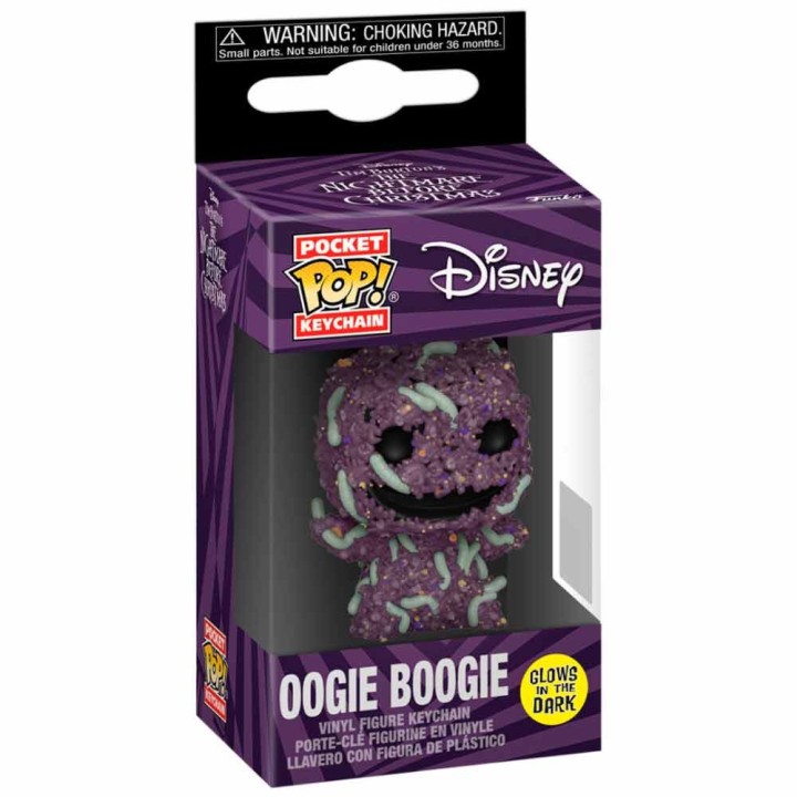 Llavero Pocket POP Disney Pesadilla Antes de Navidad Oogie Boogie