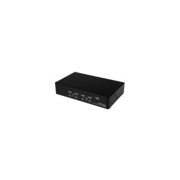 StarTech.com Conmutador Switch KVM 4 puertos VÍ­deo DisplayPort DP Hub Concentrador USB 2.0 Audio - 2560x1600 Negro