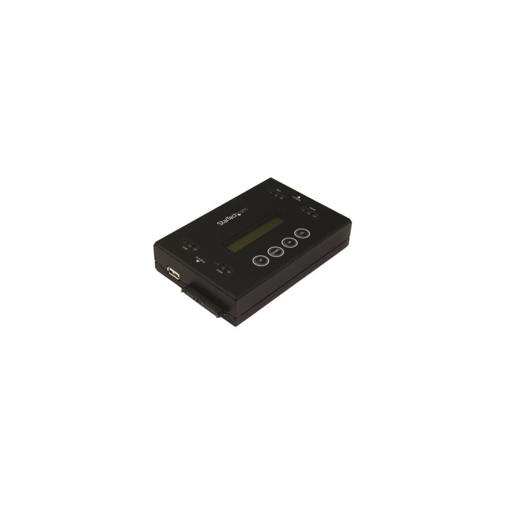 StarTech.com Borrador y Clonador de Unidades de Disco SATA de 2,5 y 3,5 - Copiador de Unidades de Memoria Flash USB