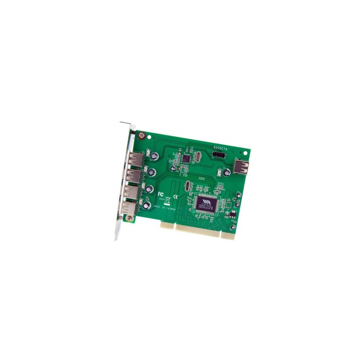 StarTech.com Adaptador Tarjeta PCI USB 2.0 de Alta Velocidad 7 Puertos - 4 Externos y 3 Internos
