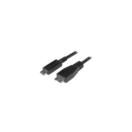 StarTech.com Cable de 1m USB 3.1 Type-C a Micro usb B macho a macho - negro