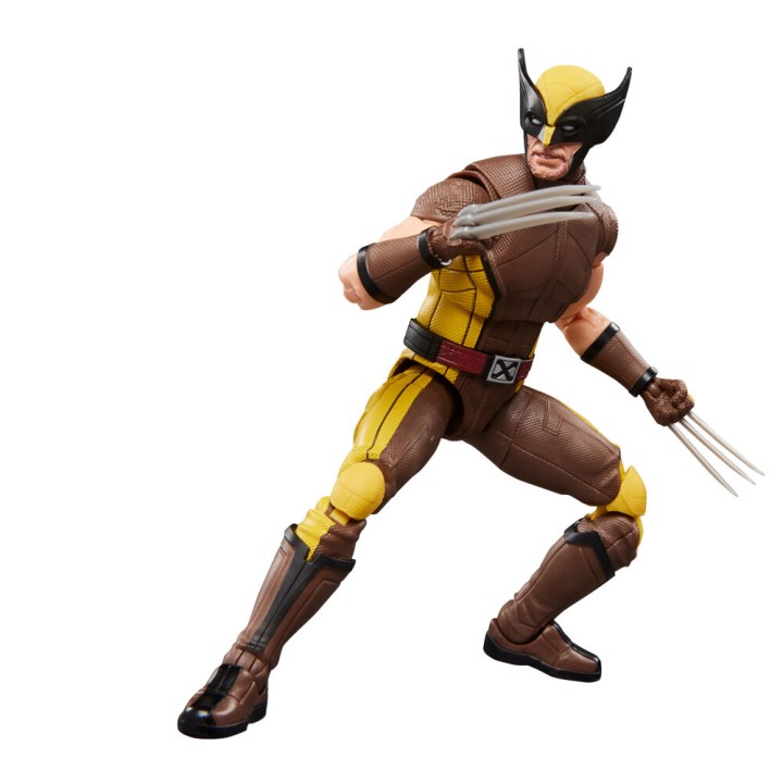 Figura Wolverine Brown Suit Deadpool & Wolverine Marvel Legends Series 15cm