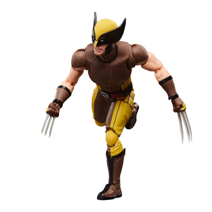 Figura Wolverine Brown Suit Deadpool & Wolverine Marvel Legends Series 15cm