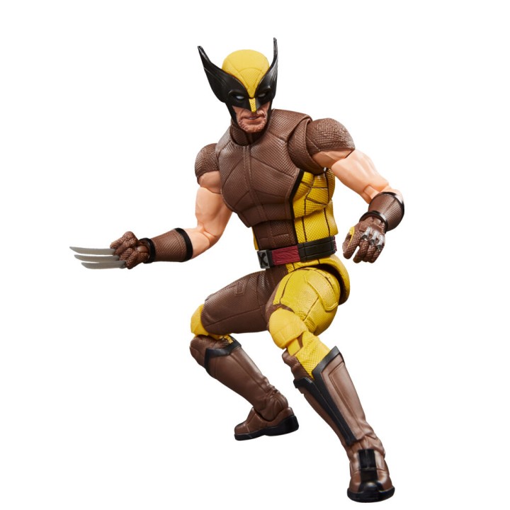 Figura Wolverine Brown Suit Deadpool & Wolverine Marvel Legends Series 15cm