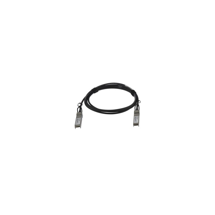StarTech.com Cable de 2m SFP+ Direct-Attach Twinax MSA - 10 GbE Macho a Macho - Negro