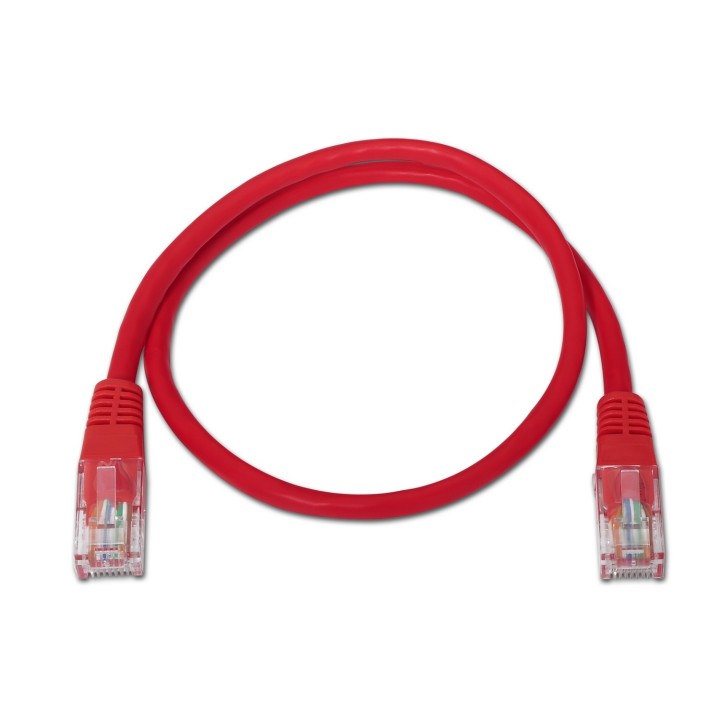 Latiguillo de red aisens rj45 utp cat5e 2m rojo A133-0189