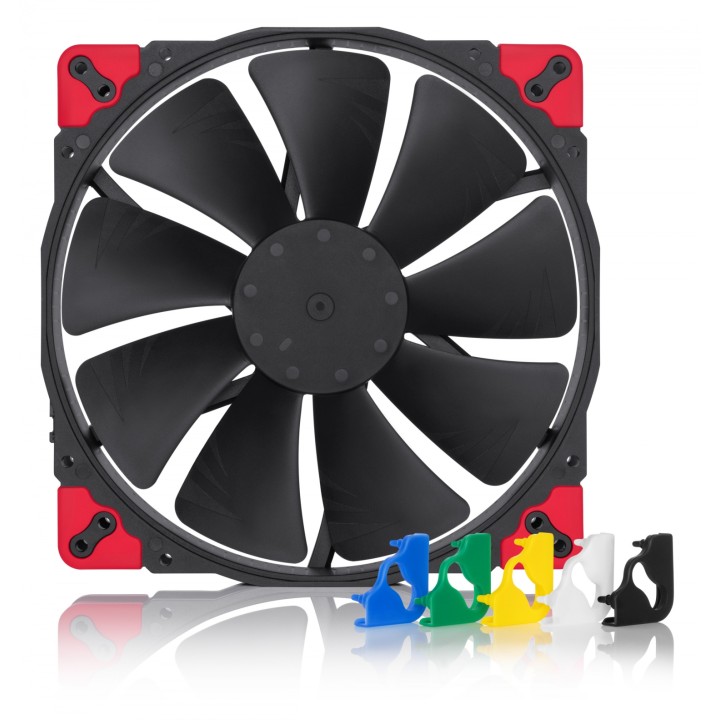 Noctua NF-A20 PWM CH.BK.S Ventilador caja 20cm 0.96w 12v 4 pines negro