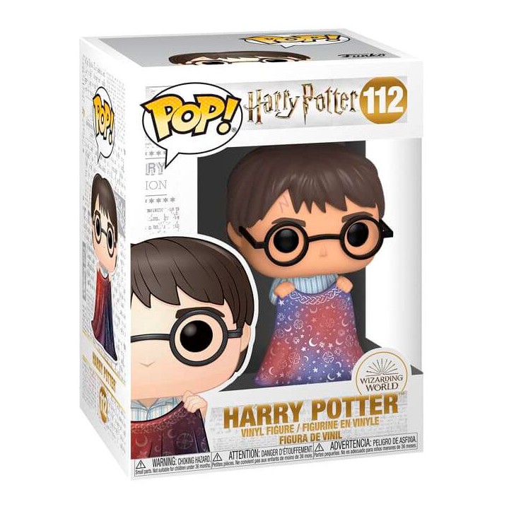 Figura POP Harry Potter Harry with Invisibility Cloak