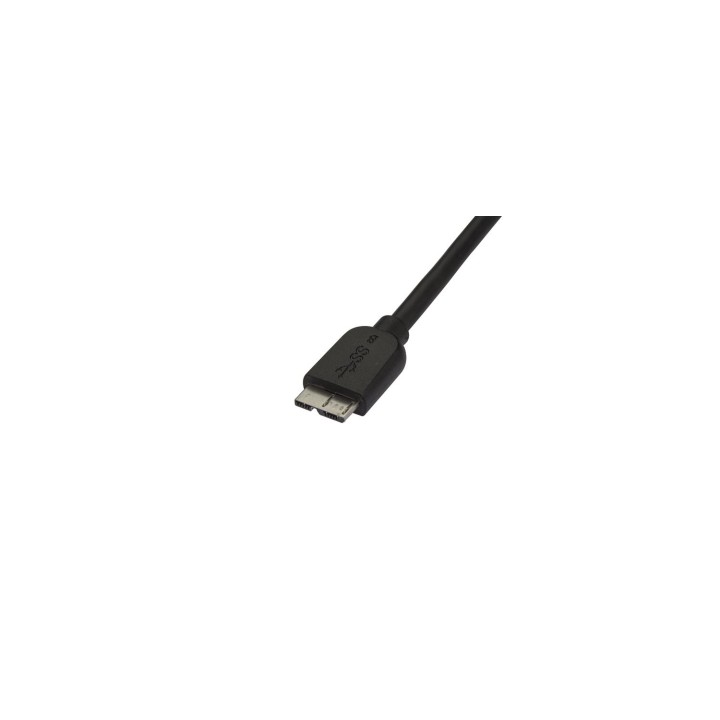 StarTech.com Cable USB 3.0 delgado de 0.5m USB A macho a Micro USB B macho negro