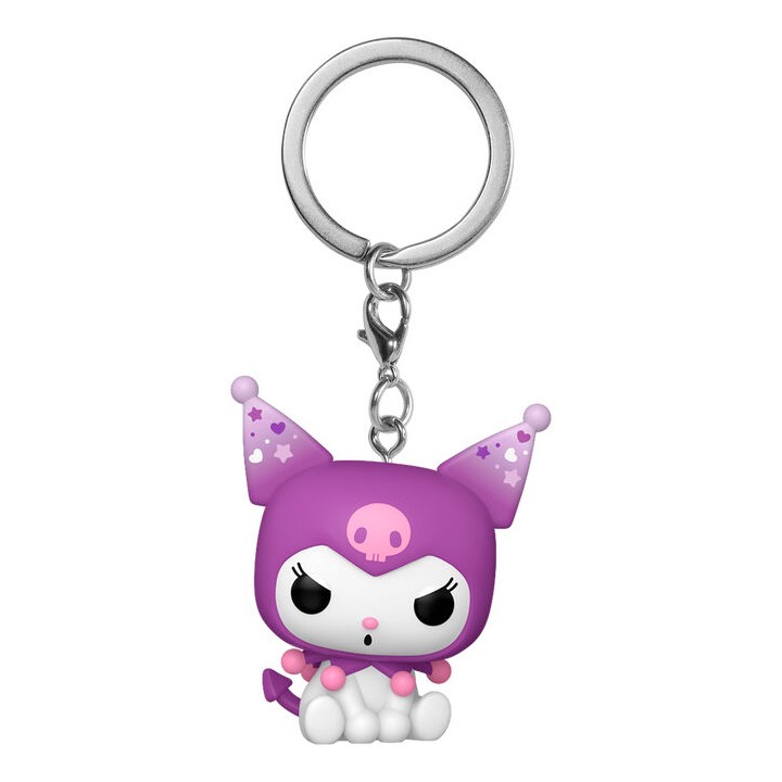 Llavero Pocket POP Hello Kitty 20th Anniversary Kuromi Grumpy