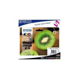 Cartucho epson kiwi multipack 5 colores 202 claria premium ink C13T02E74010