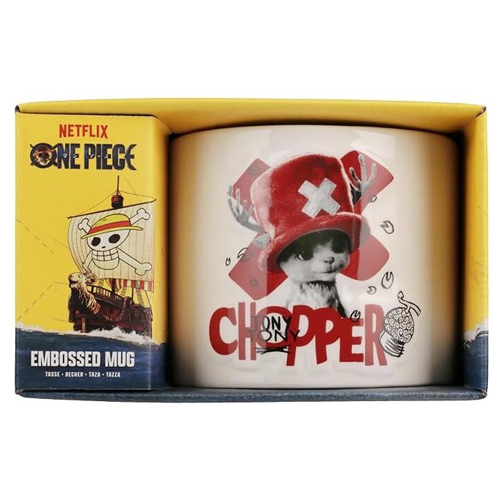 Taza Chopper One Piece 400ml