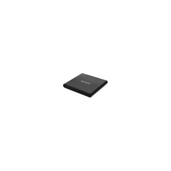 Verbatim External Slimline grabadora externa cd DVD doble capa cd 24x DVD 8x compatible mdisc USB 2.0 negro 53504
