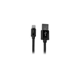 StarTech.com Cable 2m Lightning 8 Pin a USB Tipo-A para Apple iPod iPhone 5 iPad - Negro