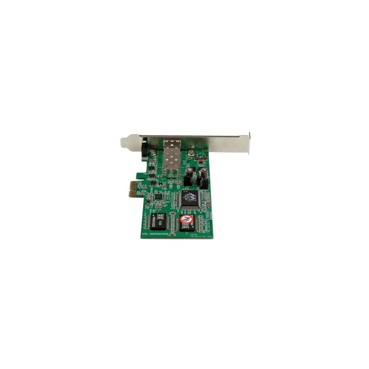 StarTech.com Tarjeta PCI Express Adaptadora de Red Gigabit con 1 Puerto SFP Abierto - NIC Ethernet PCI-E de Fibra