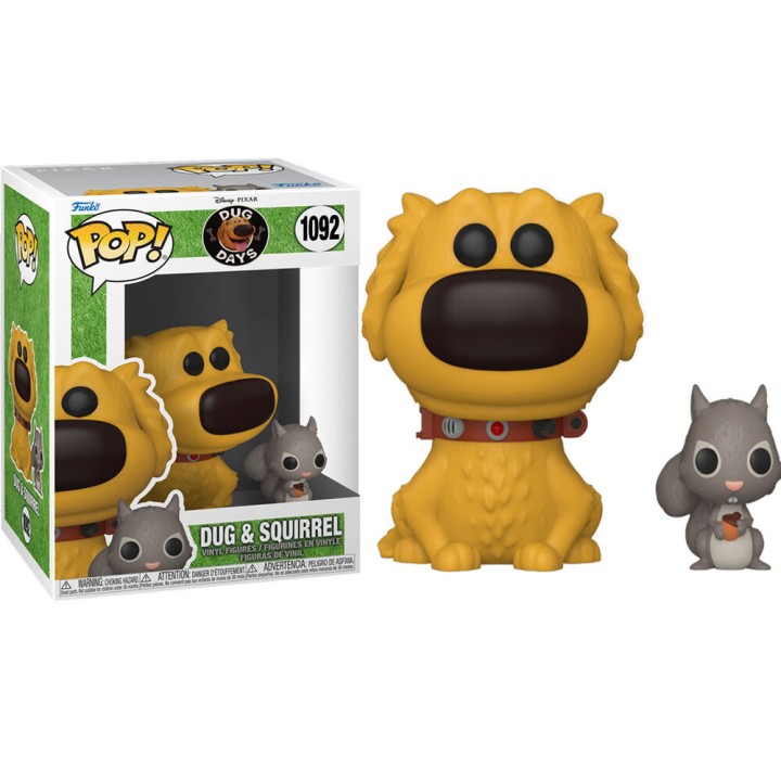 Figura POP Dug Days Dug with Squirrel