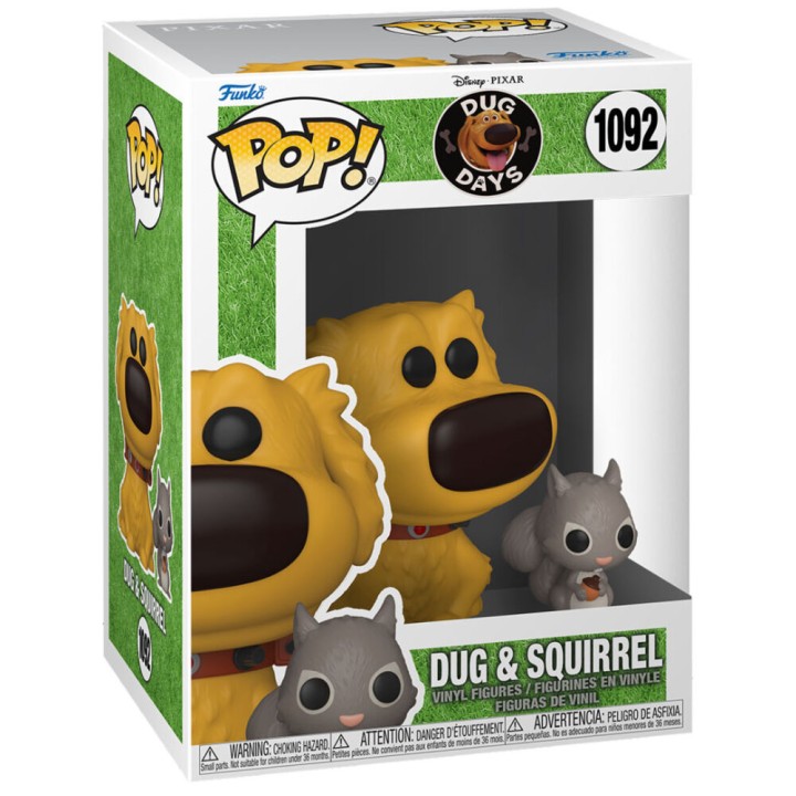 Figura POP Dug Days Dug with Squirrel