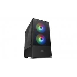 Caja semitorre mars gaming mcz m-atx negro MCZ