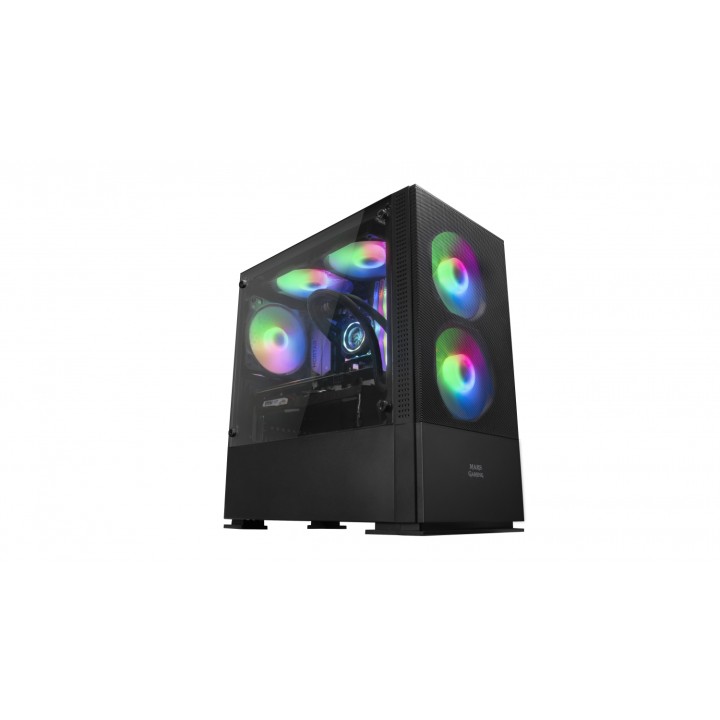 Caja semitorre mars gaming mcz m-atx negro MCZ