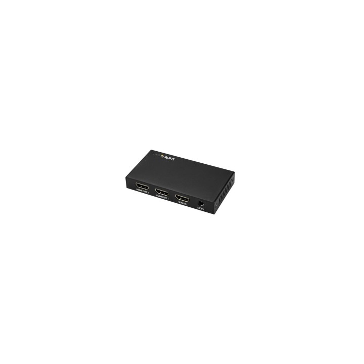 StarTech.com Splitter HDMI de 2 Puertos - 60Hz Negro