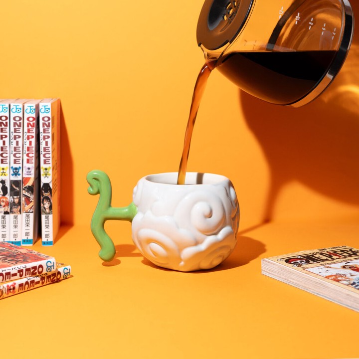 Taza 3D Fruta Smoke-Smoke One Piece