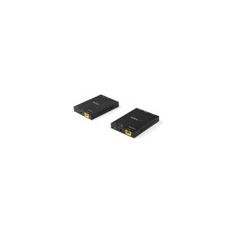 StarTech.com Juego Extensor HDMI por CAT6 - Alargador Balun 4K 60Hz - Negro